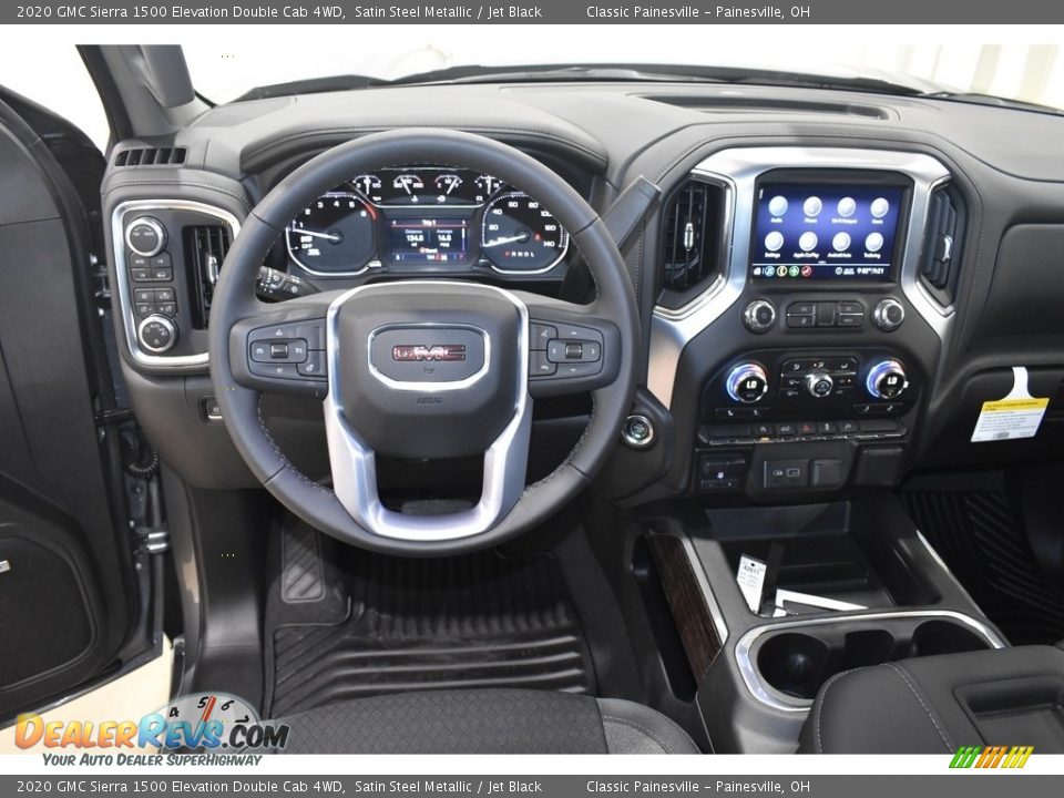 2020 GMC Sierra 1500 Elevation Double Cab 4WD Satin Steel Metallic / Jet Black Photo #8