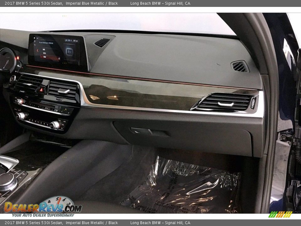 2017 BMW 5 Series 530i Sedan Imperial Blue Metallic / Black Photo #22