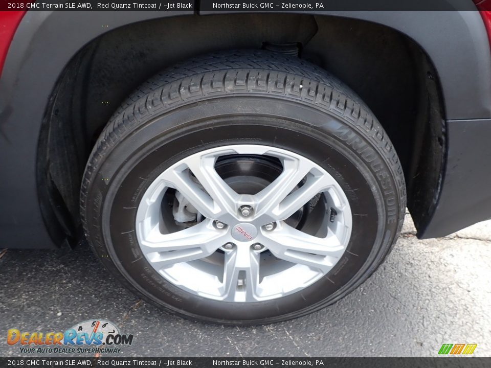 2018 GMC Terrain SLE AWD Red Quartz Tintcoat / ­Jet Black Photo #15