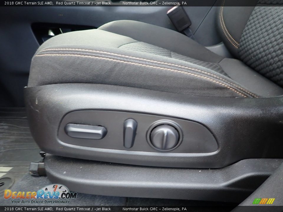 2018 GMC Terrain SLE AWD Red Quartz Tintcoat / ­Jet Black Photo #17