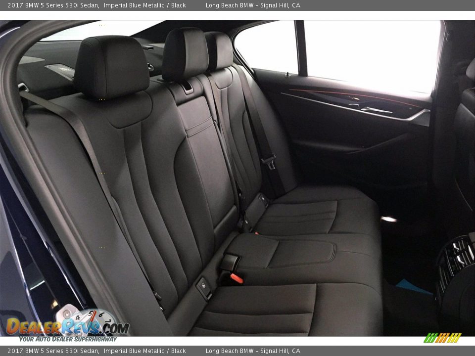 2017 BMW 5 Series 530i Sedan Imperial Blue Metallic / Black Photo #29