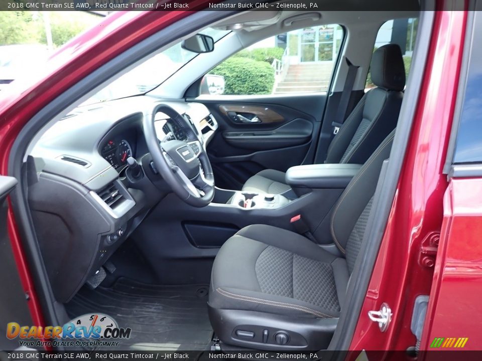 2018 GMC Terrain SLE AWD Red Quartz Tintcoat / ­Jet Black Photo #18