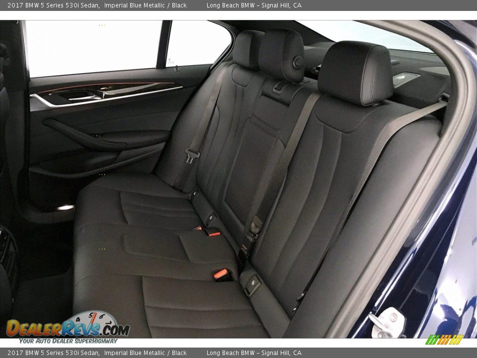2017 BMW 5 Series 530i Sedan Imperial Blue Metallic / Black Photo #30