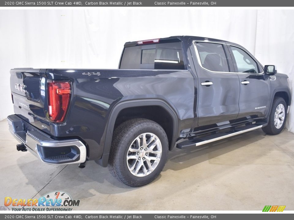 2020 GMC Sierra 1500 SLT Crew Cab 4WD Carbon Black Metallic / Jet Black Photo #2