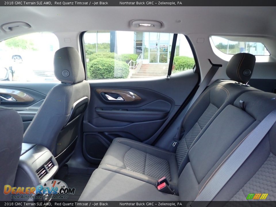 2018 GMC Terrain SLE AWD Red Quartz Tintcoat / ­Jet Black Photo #19