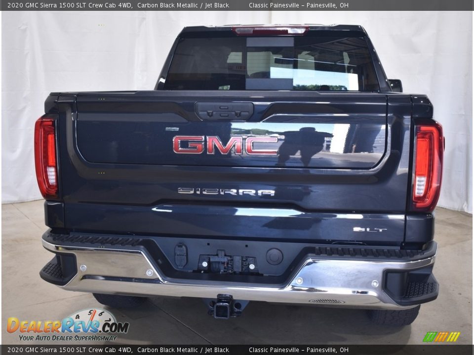 2020 GMC Sierra 1500 SLT Crew Cab 4WD Carbon Black Metallic / Jet Black Photo #3