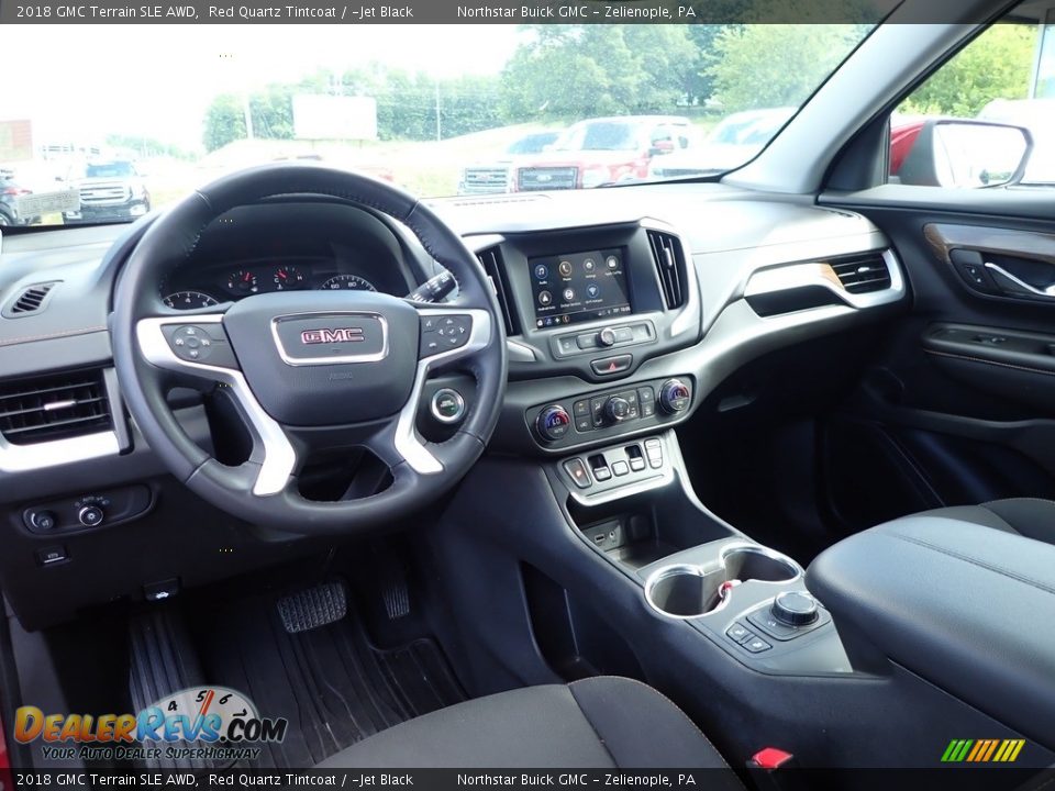 2018 GMC Terrain SLE AWD Red Quartz Tintcoat / ­Jet Black Photo #20