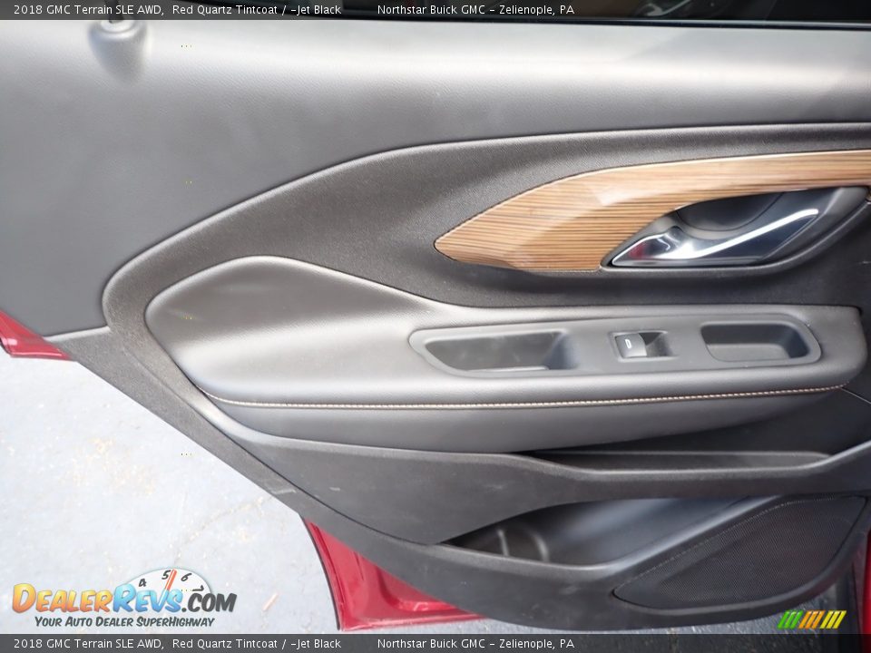 2018 GMC Terrain SLE AWD Red Quartz Tintcoat / ­Jet Black Photo #21