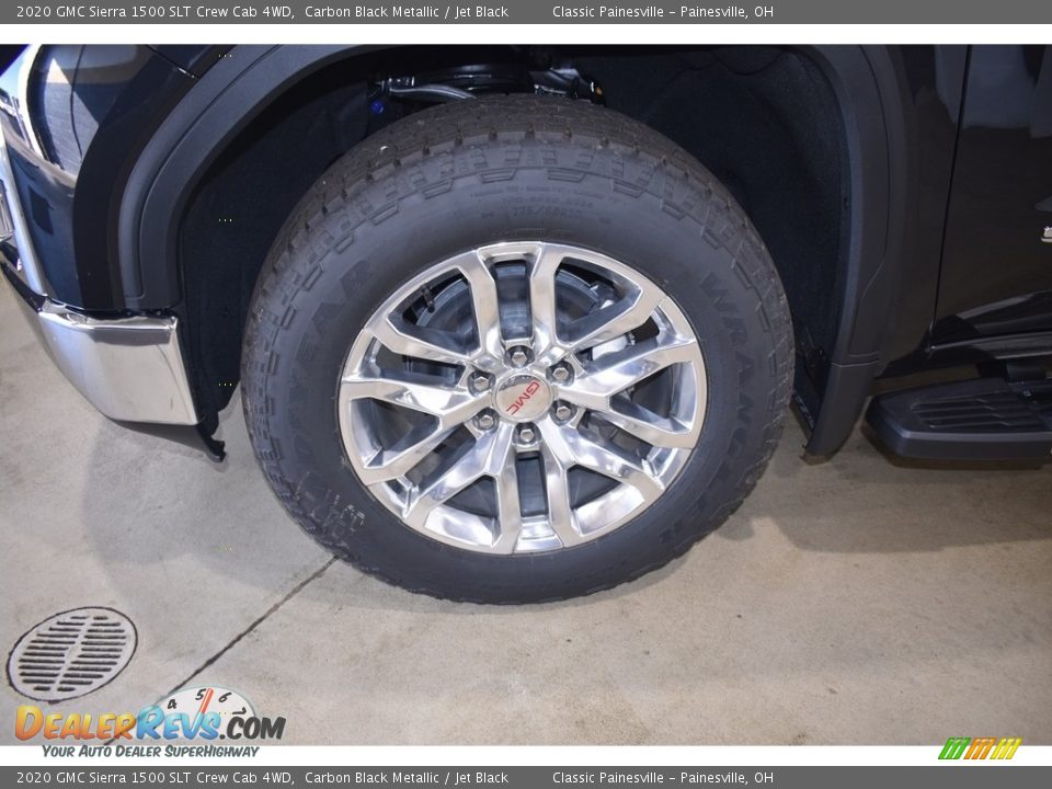 2020 GMC Sierra 1500 SLT Crew Cab 4WD Carbon Black Metallic / Jet Black Photo #5