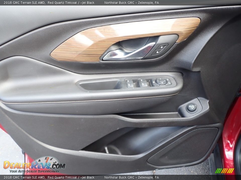 2018 GMC Terrain SLE AWD Red Quartz Tintcoat / ­Jet Black Photo #22