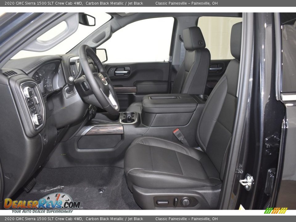 2020 GMC Sierra 1500 SLT Crew Cab 4WD Carbon Black Metallic / Jet Black Photo #6