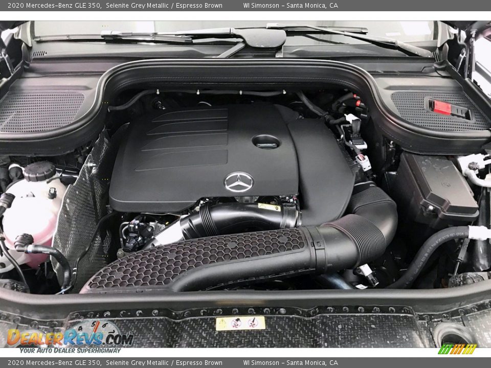 2020 Mercedes-Benz GLE 350 Selenite Grey Metallic / Espresso Brown Photo #8
