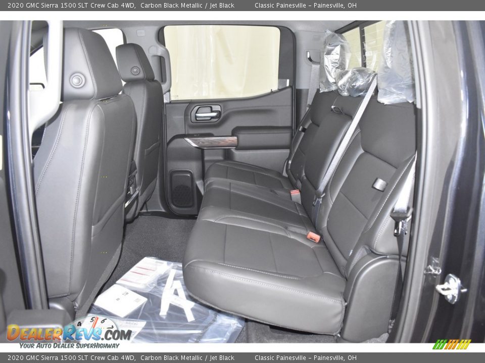 2020 GMC Sierra 1500 SLT Crew Cab 4WD Carbon Black Metallic / Jet Black Photo #7