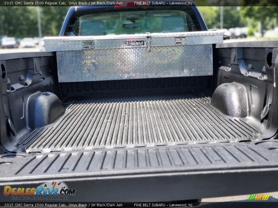 2015 GMC Sierra 1500 Regular Cab Onyx Black / Jet Black/Dark Ash Photo #9