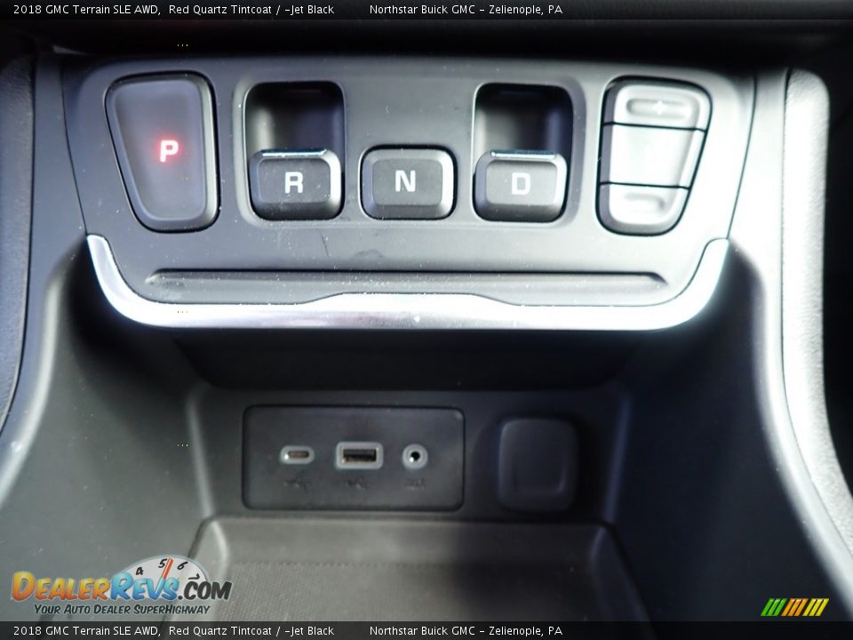 2018 GMC Terrain SLE AWD Red Quartz Tintcoat / ­Jet Black Photo #25