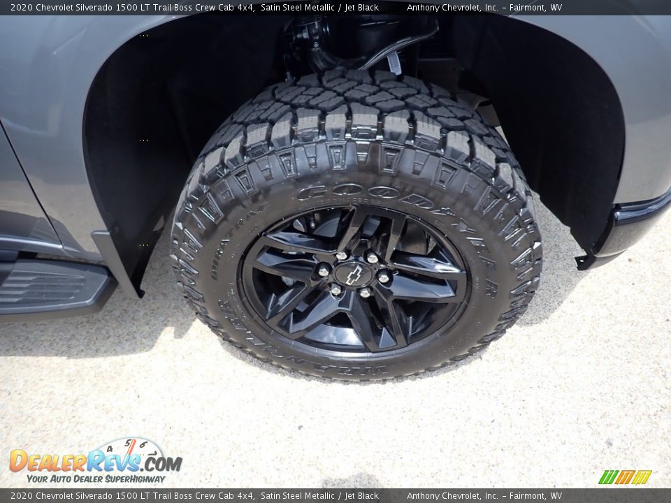 2020 Chevrolet Silverado 1500 LT Trail Boss Crew Cab 4x4 Satin Steel Metallic / Jet Black Photo #2
