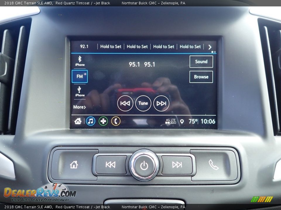 2018 GMC Terrain SLE AWD Red Quartz Tintcoat / ­Jet Black Photo #26