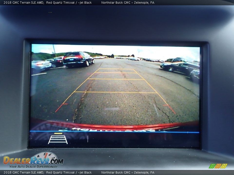 2018 GMC Terrain SLE AWD Red Quartz Tintcoat / ­Jet Black Photo #27