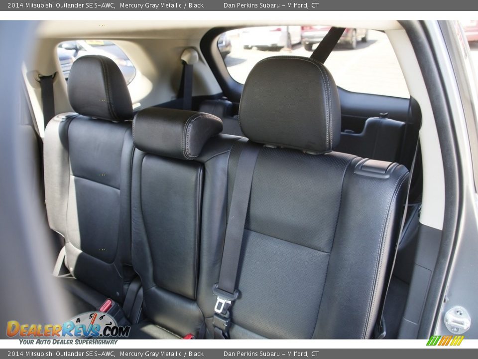 2014 Mitsubishi Outlander SE S-AWC Mercury Gray Metallic / Black Photo #13