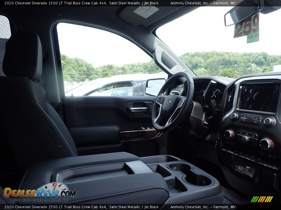 2020 Chevrolet Silverado 1500 LT Trail Boss Crew Cab 4x4 Satin Steel Metallic / Jet Black Photo #4