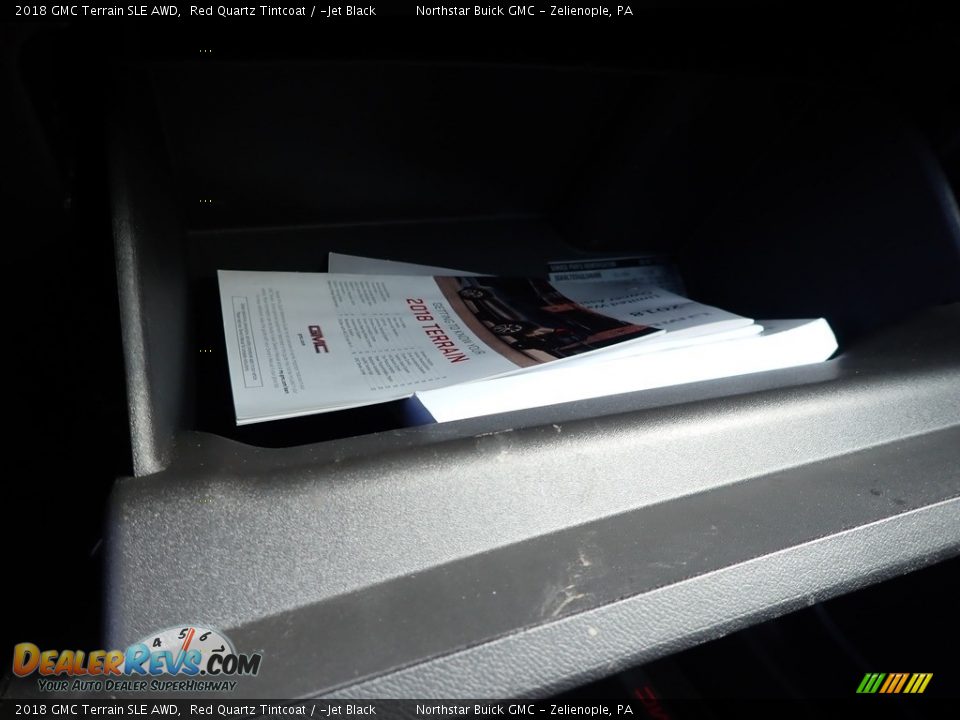 2018 GMC Terrain SLE AWD Red Quartz Tintcoat / ­Jet Black Photo #29