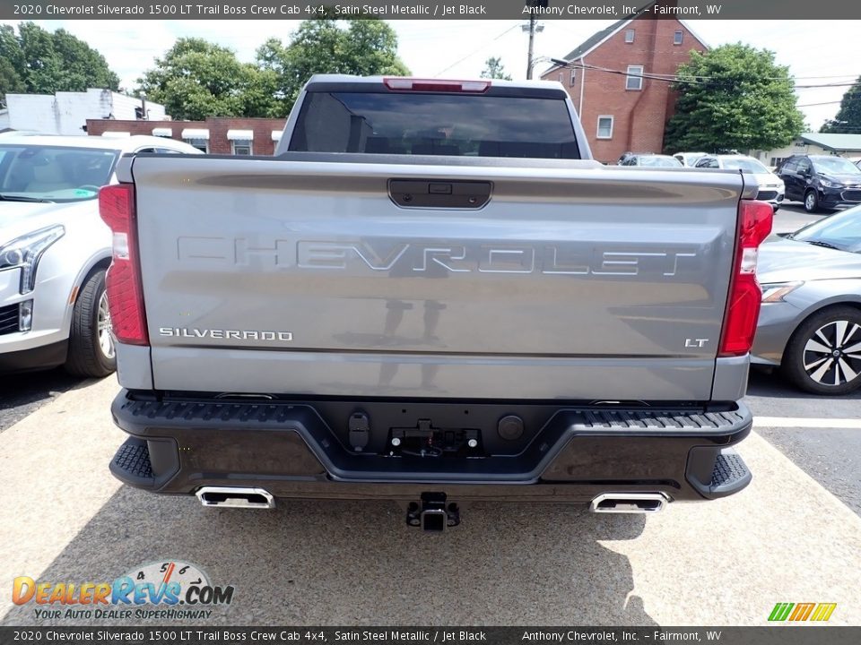 2020 Chevrolet Silverado 1500 LT Trail Boss Crew Cab 4x4 Satin Steel Metallic / Jet Black Photo #8