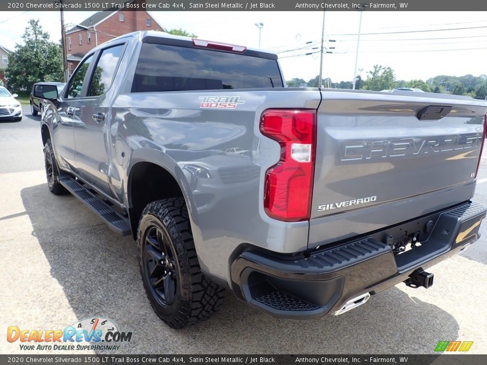 2020 Chevrolet Silverado 1500 LT Trail Boss Crew Cab 4x4 Satin Steel Metallic / Jet Black Photo #9