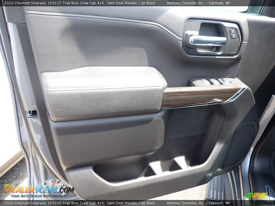 2020 Chevrolet Silverado 1500 LT Trail Boss Crew Cab 4x4 Satin Steel Metallic / Jet Black Photo #12