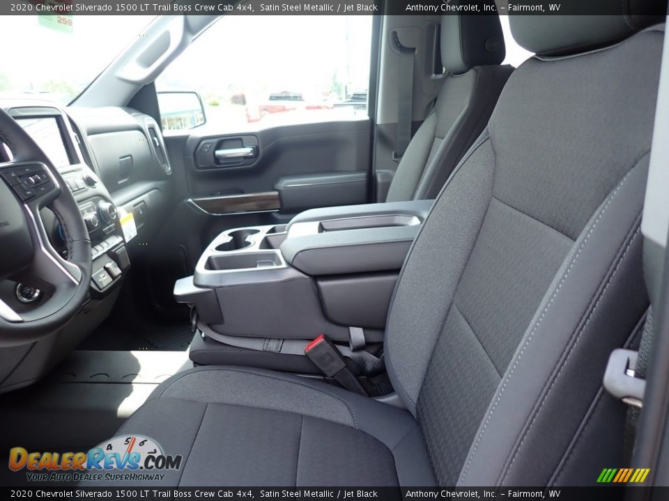 2020 Chevrolet Silverado 1500 LT Trail Boss Crew Cab 4x4 Satin Steel Metallic / Jet Black Photo #13