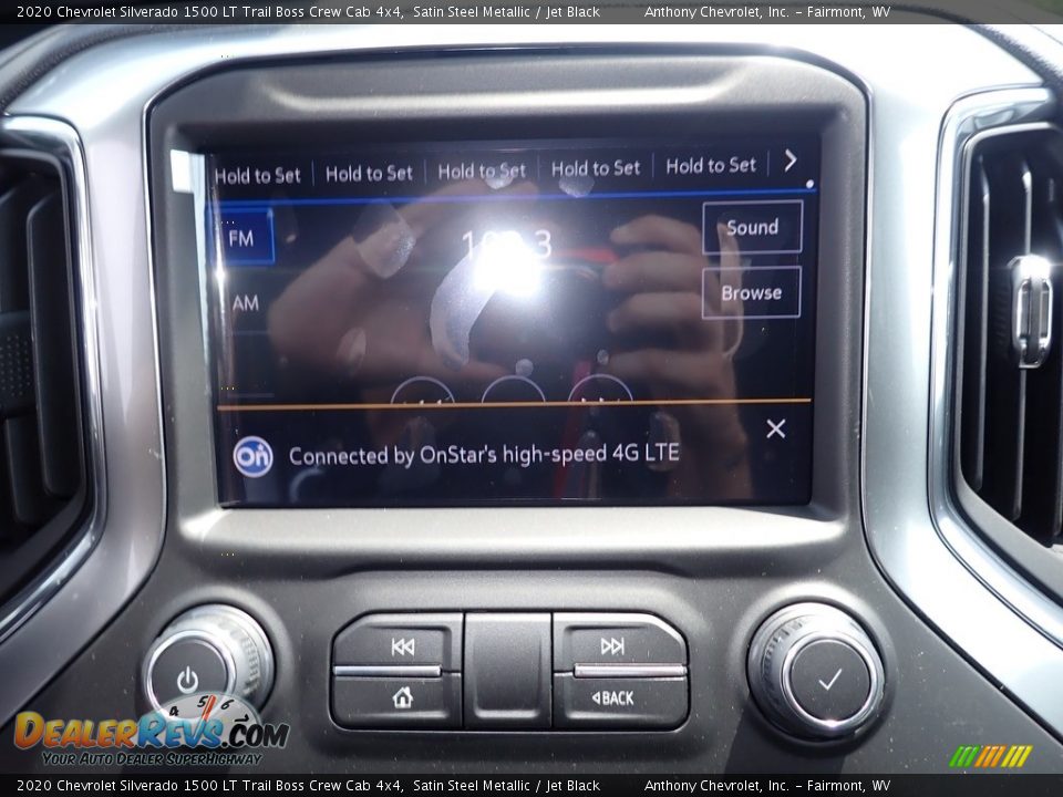 2020 Chevrolet Silverado 1500 LT Trail Boss Crew Cab 4x4 Satin Steel Metallic / Jet Black Photo #15