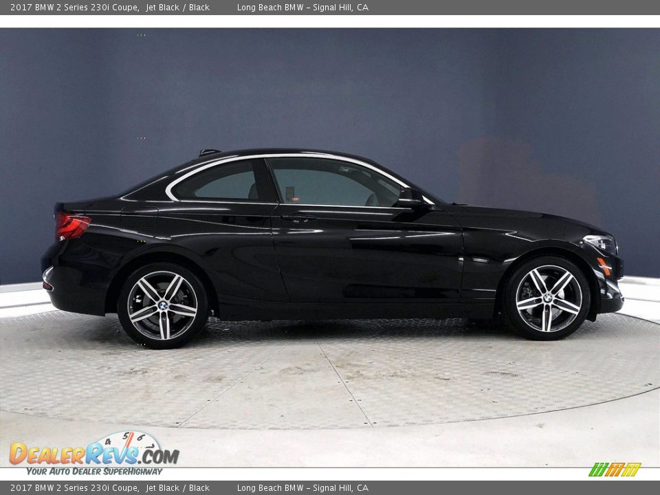 2017 BMW 2 Series 230i Coupe Jet Black / Black Photo #14