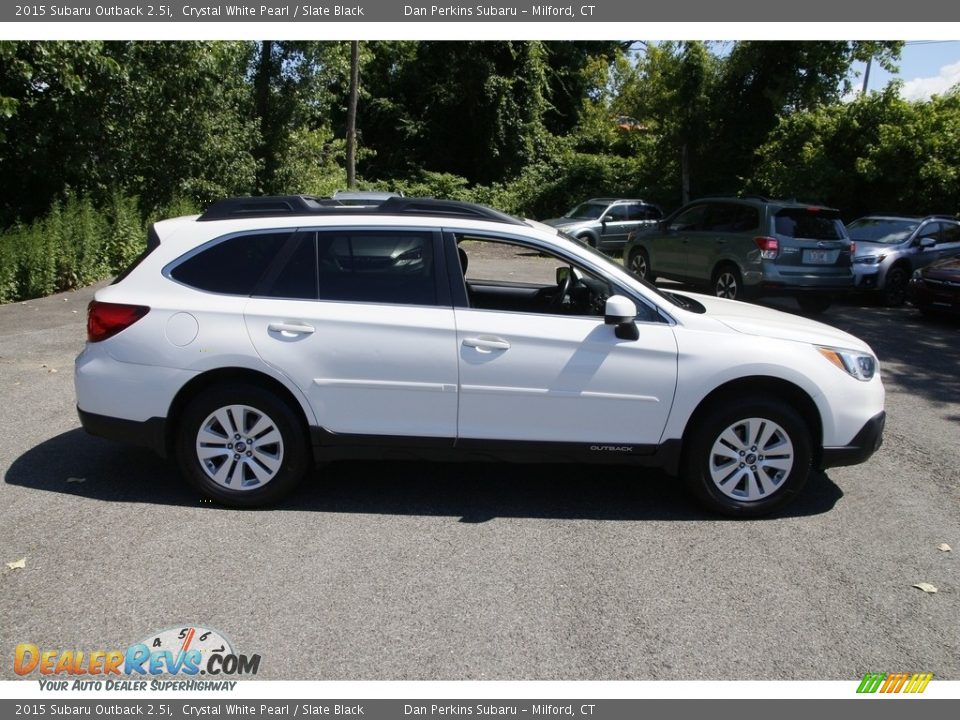 Crystal White Pearl 2015 Subaru Outback 2.5i Photo #4