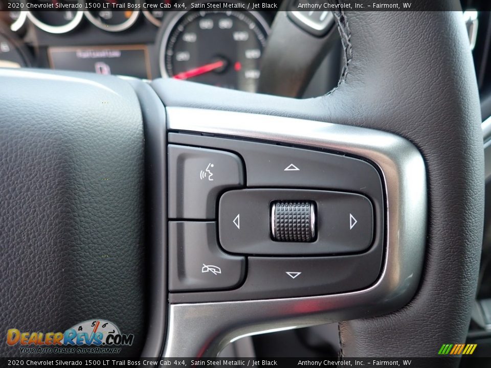2020 Chevrolet Silverado 1500 LT Trail Boss Crew Cab 4x4 Satin Steel Metallic / Jet Black Photo #18