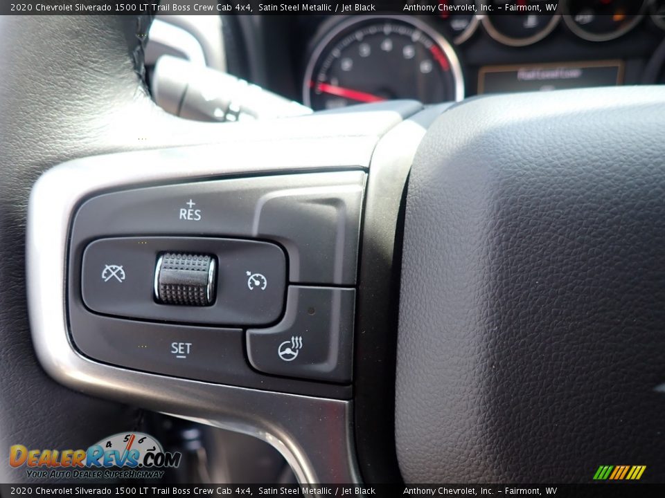 2020 Chevrolet Silverado 1500 LT Trail Boss Crew Cab 4x4 Satin Steel Metallic / Jet Black Photo #19
