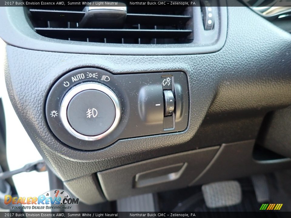 2017 Buick Envision Essence AWD Summit White / Light Neutral Photo #18