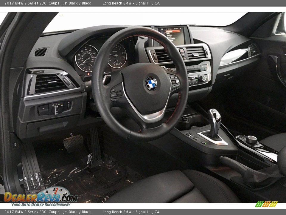 2017 BMW 2 Series 230i Coupe Jet Black / Black Photo #21