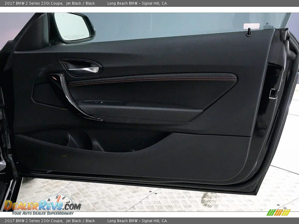 2017 BMW 2 Series 230i Coupe Jet Black / Black Photo #24