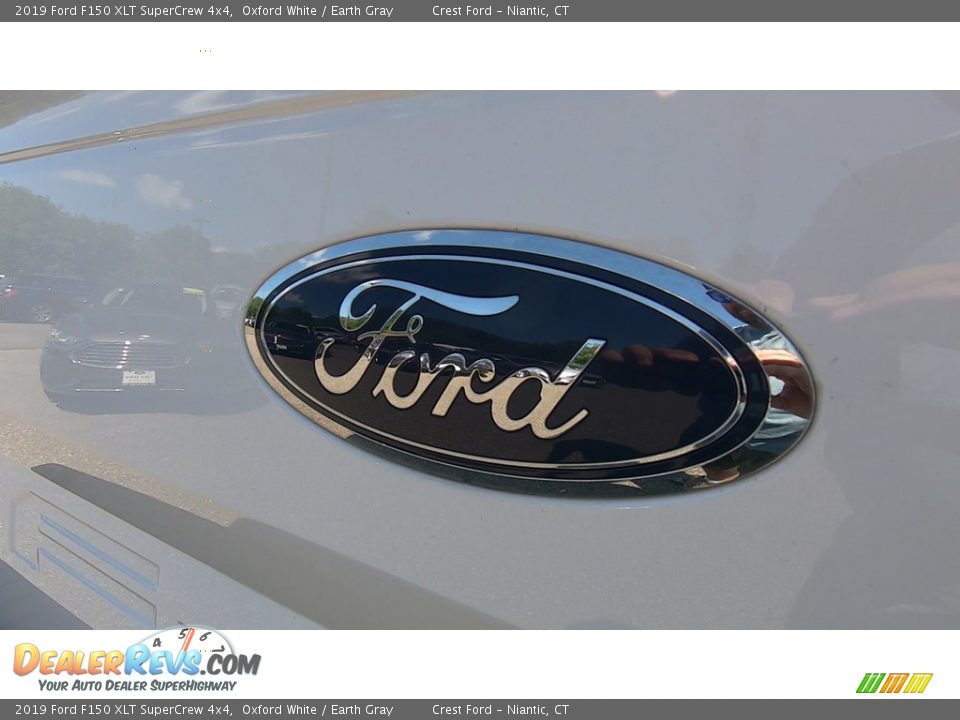 2019 Ford F150 XLT SuperCrew 4x4 Oxford White / Earth Gray Photo #9