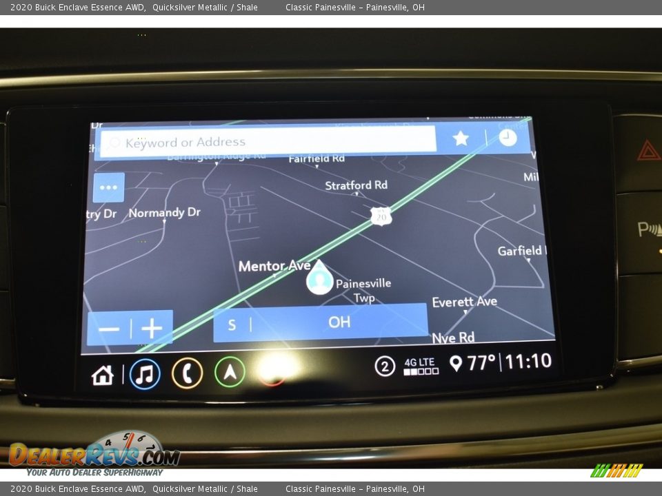 2020 Buick Enclave Essence AWD Quicksilver Metallic / Shale Photo #12