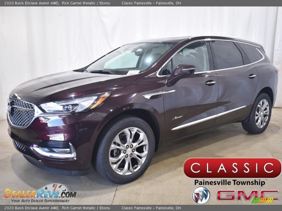 2020 Buick Enclave Avenir AWD Rich Garnet Metallic / Ebony Photo #1