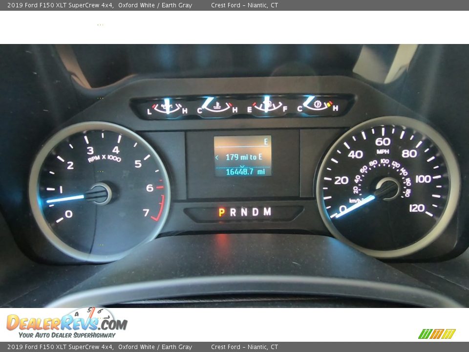 2019 Ford F150 XLT SuperCrew 4x4 Oxford White / Earth Gray Photo #13