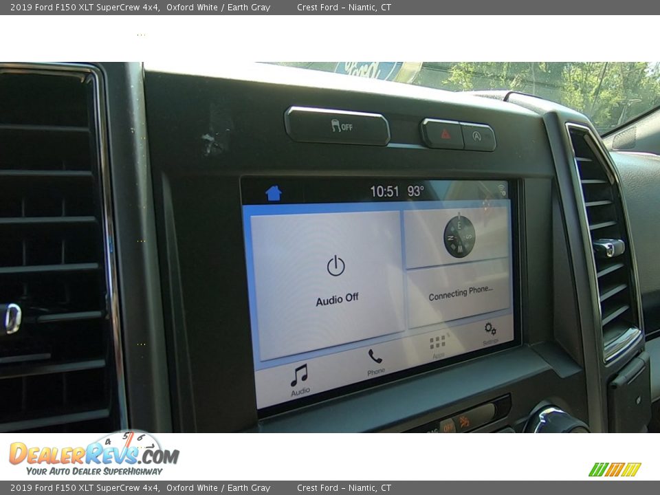 2019 Ford F150 XLT SuperCrew 4x4 Oxford White / Earth Gray Photo #14