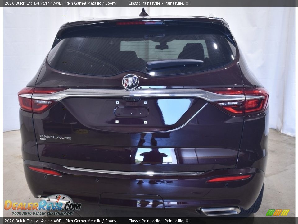 2020 Buick Enclave Avenir AWD Rich Garnet Metallic / Ebony Photo #3