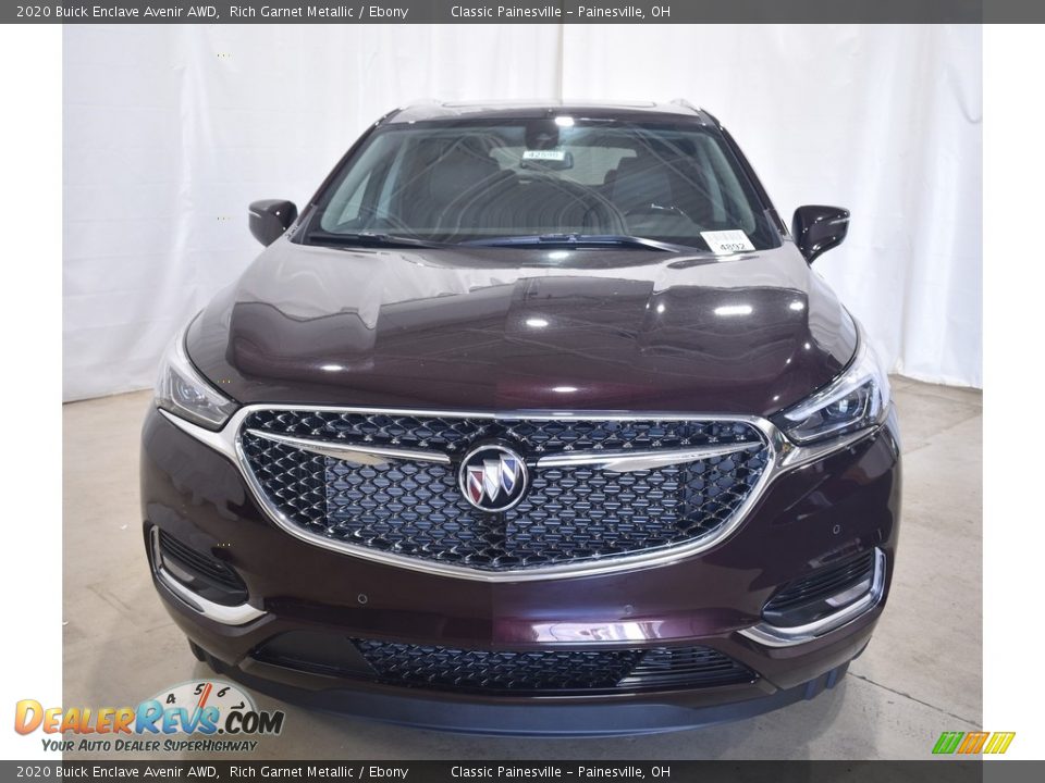 2020 Buick Enclave Avenir AWD Rich Garnet Metallic / Ebony Photo #4