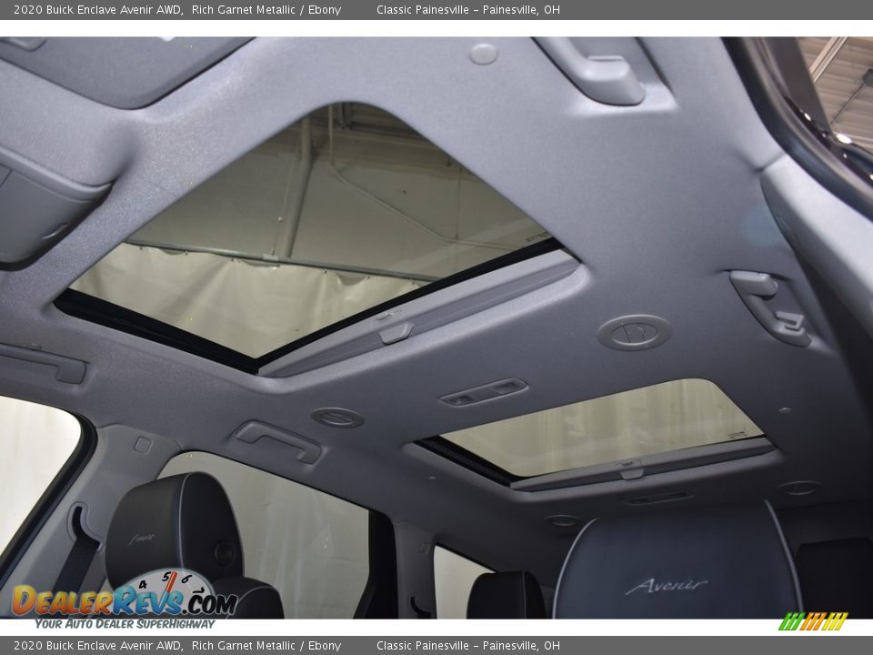 2020 Buick Enclave Avenir AWD Rich Garnet Metallic / Ebony Photo #6