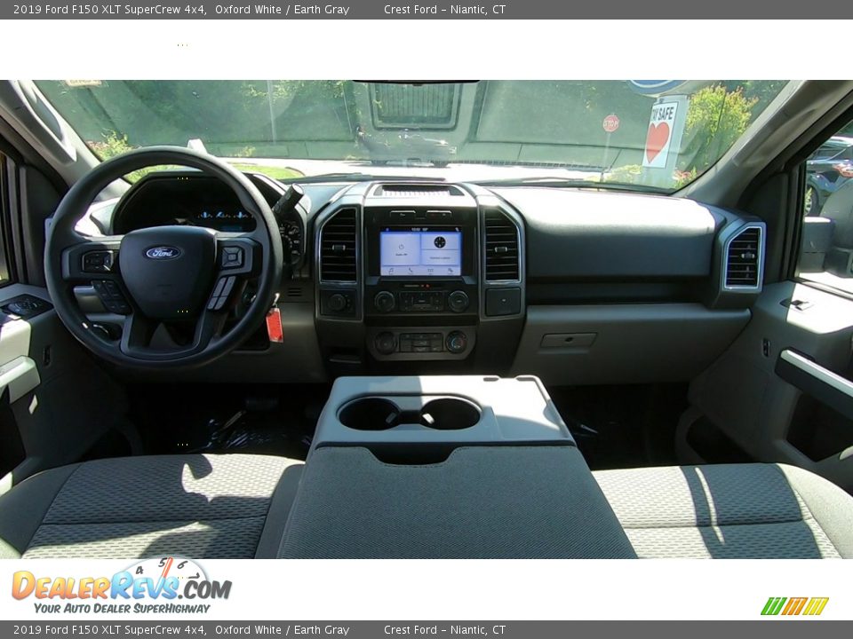 2019 Ford F150 XLT SuperCrew 4x4 Oxford White / Earth Gray Photo #18