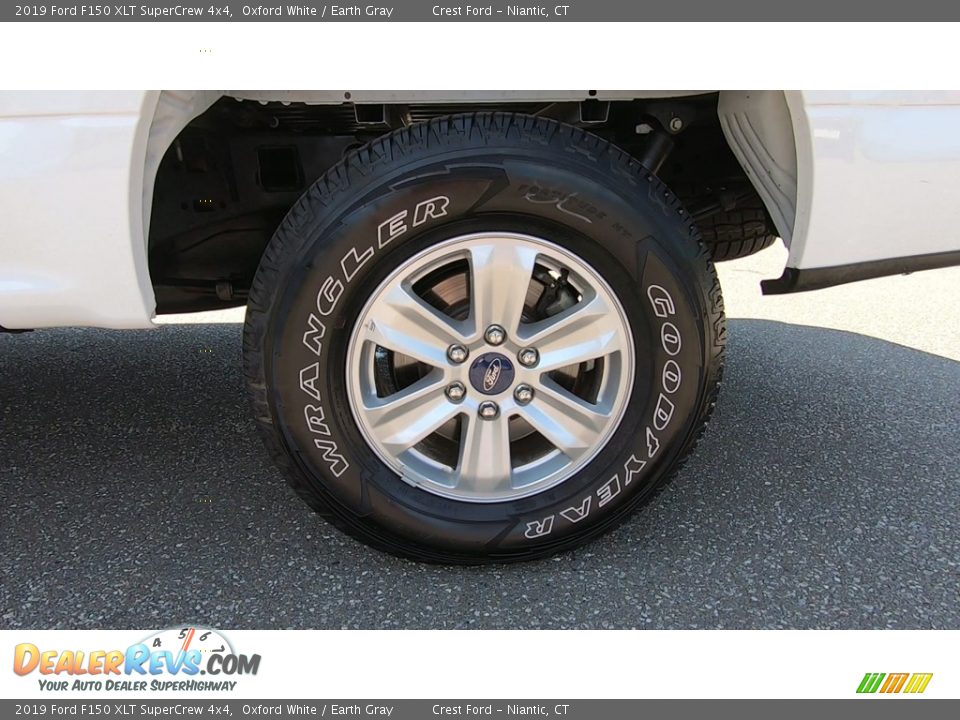 2019 Ford F150 XLT SuperCrew 4x4 Oxford White / Earth Gray Photo #19