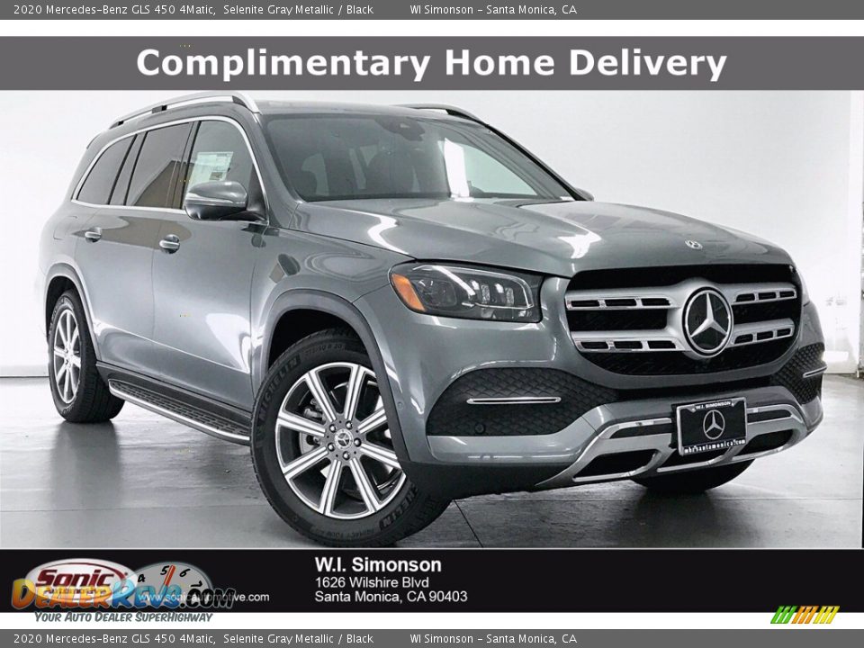2020 Mercedes-Benz GLS 450 4Matic Selenite Gray Metallic / Black Photo #1