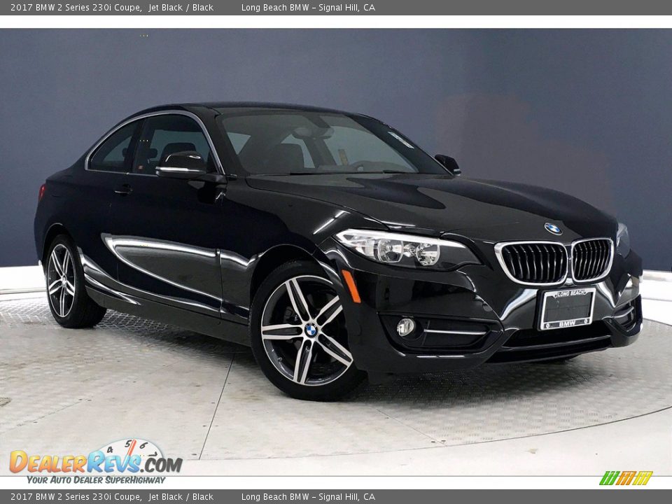 2017 BMW 2 Series 230i Coupe Jet Black / Black Photo #35