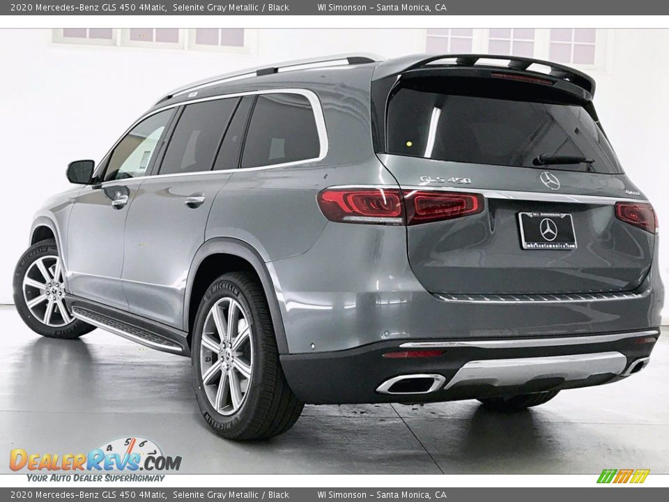 2020 Mercedes-Benz GLS 450 4Matic Selenite Gray Metallic / Black Photo #2